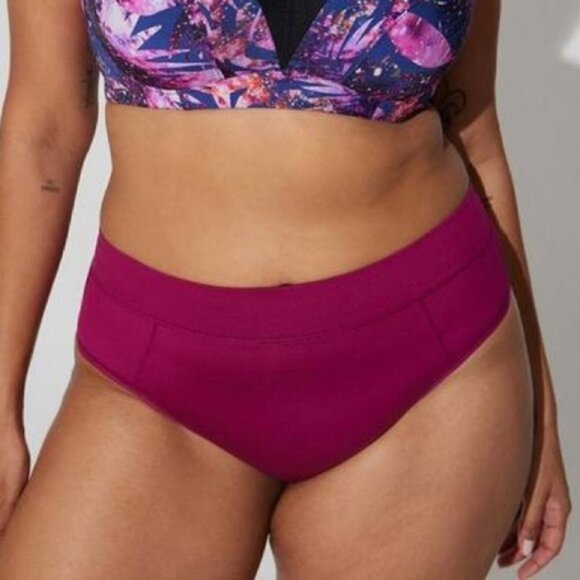 NWT torrid Active Microfiber Mid-Rise Thong Panty 1 - Picture 4 of 8
